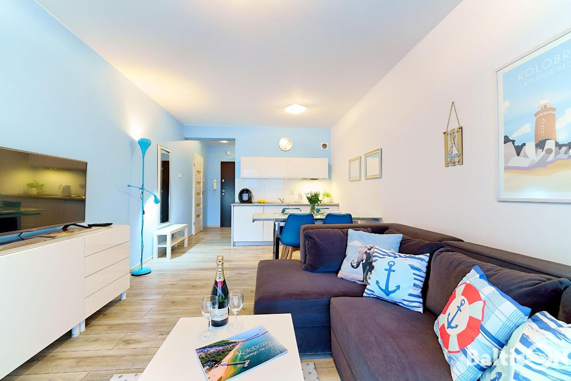 Apartamenty Balticon Polanki - Sauna, Fitness Inclusive - Basen Latem, Pool Im Sommer Kolobrzeg Ruang foto
